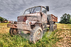 Abandoned Old Rusty Truck photo