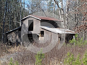 Abandoned Old Storage Barn