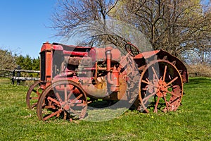 Abandoned Old Tractor