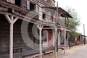 Abandoned Old Western Arizona Town USA