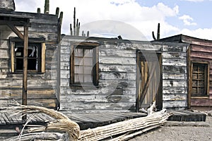 Abandoned Old Western Arizona Town USA