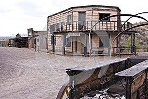 Abandoned Old Western Arizona Town USA