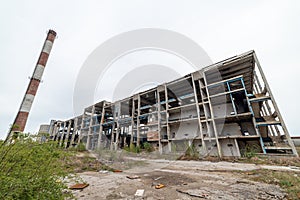 Abandoned the oldest sugar factory in Serbia.