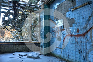 Abandoned operating room in Beelitz