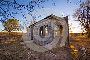 An Abandoned Outbuilding on an old Farmstead photo