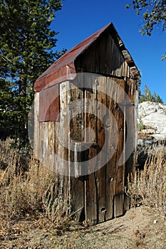 Abandoned Outhouse