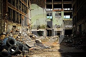 Abandoned Packard Factory 8