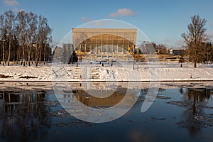 Abandoned Palace of Concerts and Sports in Vilnius, Lithuania