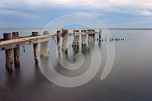 Abandoned pier