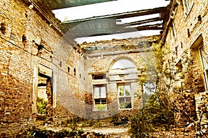 Abandoned place.