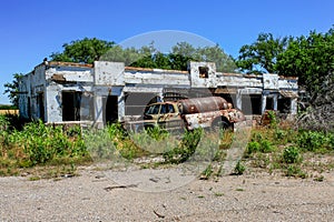 An abandoned place near the Route 66