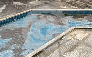 Abandoned pool