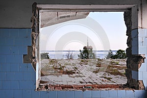 Abandoned recreation center