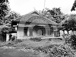 Abandoned residence. It was occupied by officials of Colomadu sugar factory during the reign of Amangkurat IV.