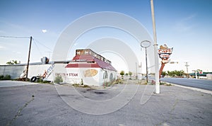 Abandoned restaurant in Utah