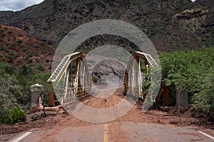 Abandoned road bridge