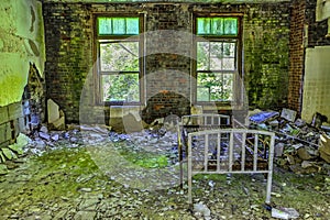 Abandoned room of an Institution