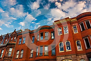 Abandoned rowhouses in Baltimore, Maryland.