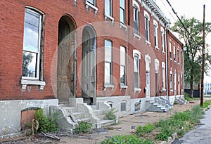 Abandoned Rowhouses St. Louis