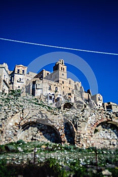 Abandoned Ruins in Craco, Italy