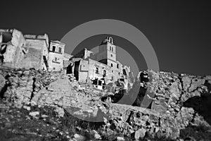 Abandoned Ruins in Craco, Italy