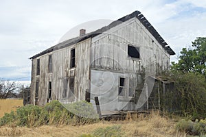 Abandoned Rundown House Rural Washington