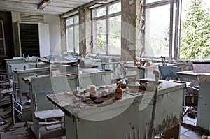 Abandoned school