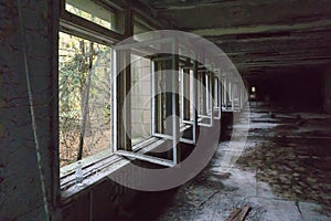 Abandoned school the abandoned city of Pripyat