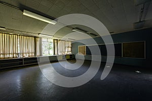 Abandoned School Classroom