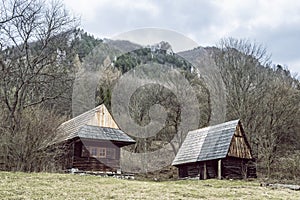 Abandoned settlement Podsip, Slovakia