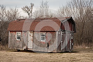 Abandoned shed