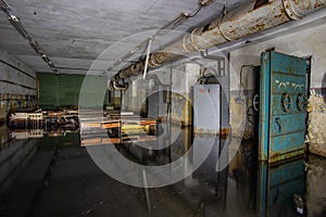 Abandoned Soviet bomb shelter