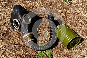 Abandoned Soviet Gas Mask