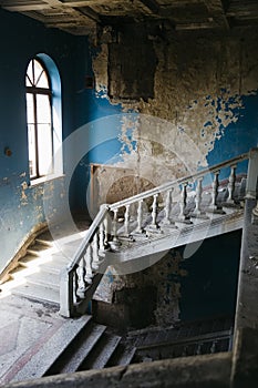 Abandoned Soviet Sanatorium in Tskaltubo, Georgia photo