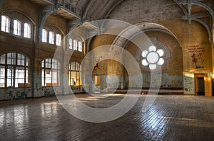 Abandoned sports hall in Beelitz...