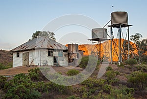 Abandoned station in the Australian Outback