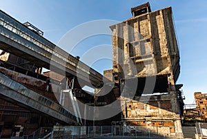 Abandoned steel mill in Ostrava, Czech Republic