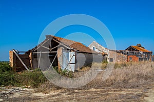 Abandoned storehouse