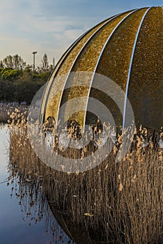 Abandoned structure old discoteque Italy, Cervia