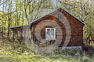 Abandoned summer resort for children, Sklene Teplice, Slovakia