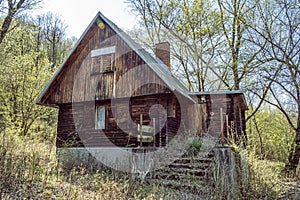 Abandoned summer resort for children, Sklene Teplice, Slovakia