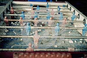 Abandoned table football opponent