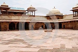 Abandoned temple in Fatehpur Sikri complex, India