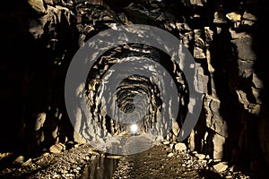 Abandoned Trail Tunnel