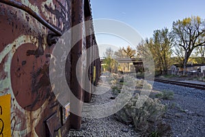 Abandoned Train Cars