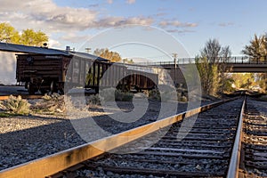 Abandoned Train Cars