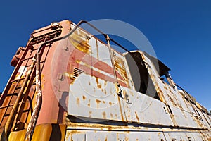 Abandoned Train Exterior