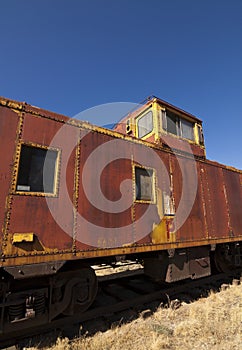 Abandoned Train Exterior