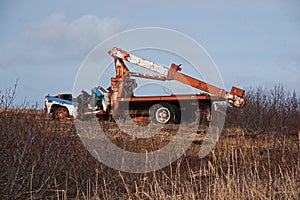 Abandoned Truck Cold Bay Alaska