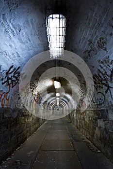 Abandoned tunnel photo